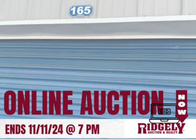 ONLINE ONLY AUCTION ENDS 11/11/24 @ 7 PM – MILAN MINI STORAGE – STORAGE WARS STYLE!