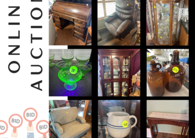 ONLINE ONLY AUCTION ENDING 12/12/24 @ 7 PM – BURNSIDE DOWNSIZING