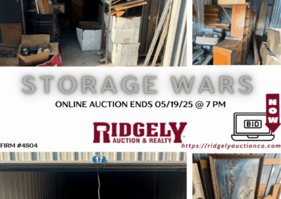 ONLINE ONLY AUCTION ENDS 05/19/25 @ 7 PM – STORAGE WARS STYLE – ALL FOR ONE MONEY – MUST TAKE ALL! – MCKENZIE, TN