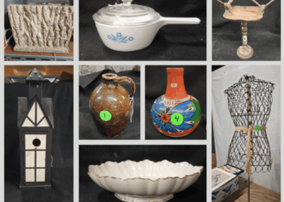 ONLINE ONLY AUCTION ENDS 06/04/25 @ 7 PM – HOME DECOR, GLASSWARE & MORE! – MITCHELL DOWNSIZING