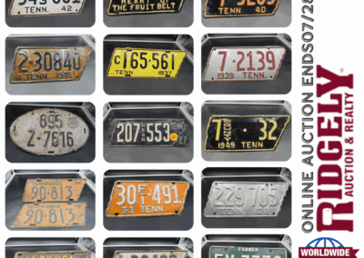 ONLINE ONLY AUCTION ENDS 07/28/25 @ 7 PM – HAYNES COLLECTABLES