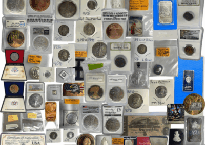 ONLINE ONLY AUCTION ENDS 11/05/25 @ 7 PM – WHITE COIN COLLECTION