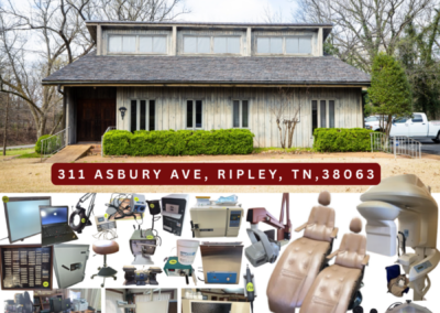 ONLINE ONLY AUCTION ENDS 06/25/26 @ 7 PM – REAL ESTATE, DENTAL EQUIPMENT & MORE – B. WAYNE DUDNY, D.D.S., P.A