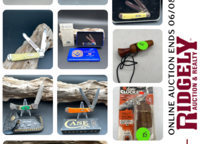 ONLINE ONLY AUCTION ENDS 06/08/26 @ 7 PM – TODDY SPORTSMAN COLLECTION