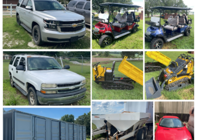 ONLINE ONLY AUCTION ENDS 07/21/26 @ 7 PM – JULY EQUIPMENT