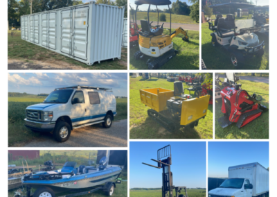 ONLINE ONLY AUCTION ENDS 09/25/26 @ 7 PM – SEPTEMBER EQUIPMENT