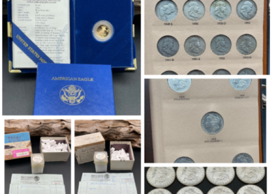 ONLINE ONLY AUCTION ENDS 10/08/26 @ 7 PM – COOK COIN COLLECTION