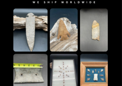ONLINE ONLY AUCTION ENDS 10/19/26 @ 7 PM – JONES INDIAN ROCK COLLECTION