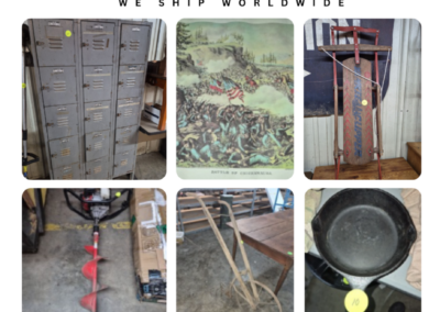 ONLINE ONLY AUCTION ENDS 10/13/26 @ 7 PM – IRWIN DOWNSIZING
