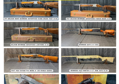LIVE & ONLINE ABSOLUTE AUCTION – 100+ GUNS, DUCK CALLS, RANDALL KNIVES & MORE! 10/29/26 @ 5 PM- TOMMY JONES ESTATE