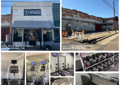ONLINE ONLY AUCTION ENDS 12/03/26 @ 7 PM – RUTHERFORD MAIN STREET FITNESS – REAL ESTATE & CONTENTS